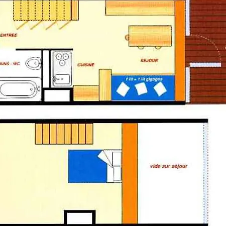 Duplex Pour 5 Personnes Proche Des Pistes Et Commerces, Balcon, Tv, Non-fumeur - Fr-1-411-197 Apartman *